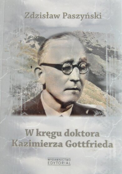 Książka, na okładce wizerunek Kazimierza Gottfrieda