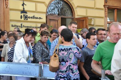 II Spacer po Jarosławiu z przewodnikiem. Opisy