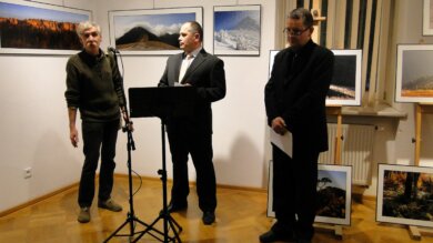 Wernisaż wystawy Zbigniewa Polita