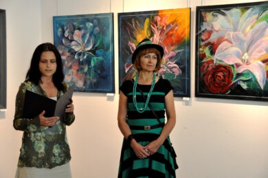 Wernisaż wystawy Marii Wiktorii Mostek