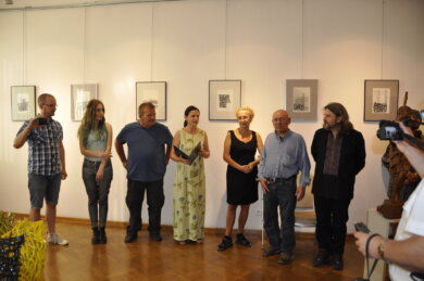 Wernisaż wystawy rodziny Blajerskich