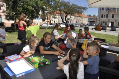 Mili goście w Skwerze Kultury