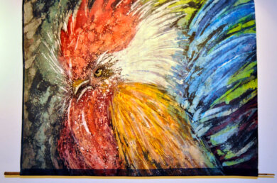 Piękno natury w batikach Marthy Mulawy