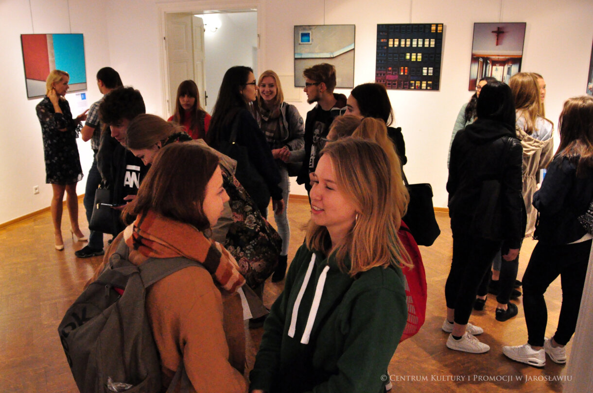 uczestnicy wernisażu,