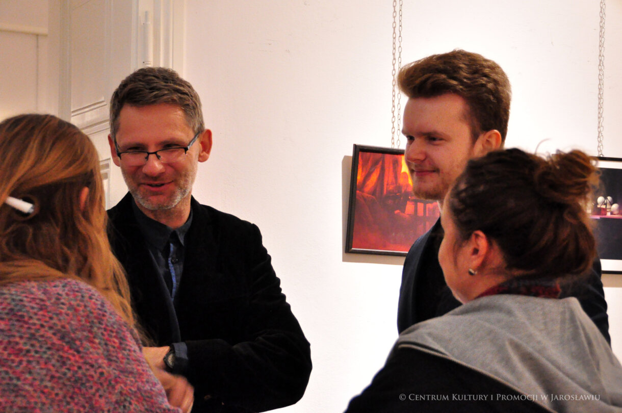 uczestnicy wernisażu, autorzy wystawy