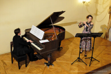 Rapsodie… wieczór z muzyką klasyczną muzycy, fortepian, klarnet