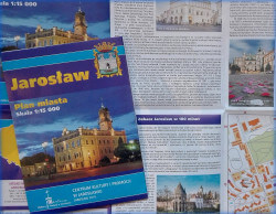 Jarosław- Plan miasta