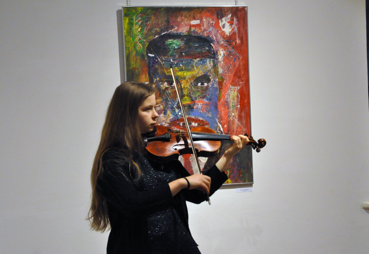 skrzypaczka, gra na skrzypcach