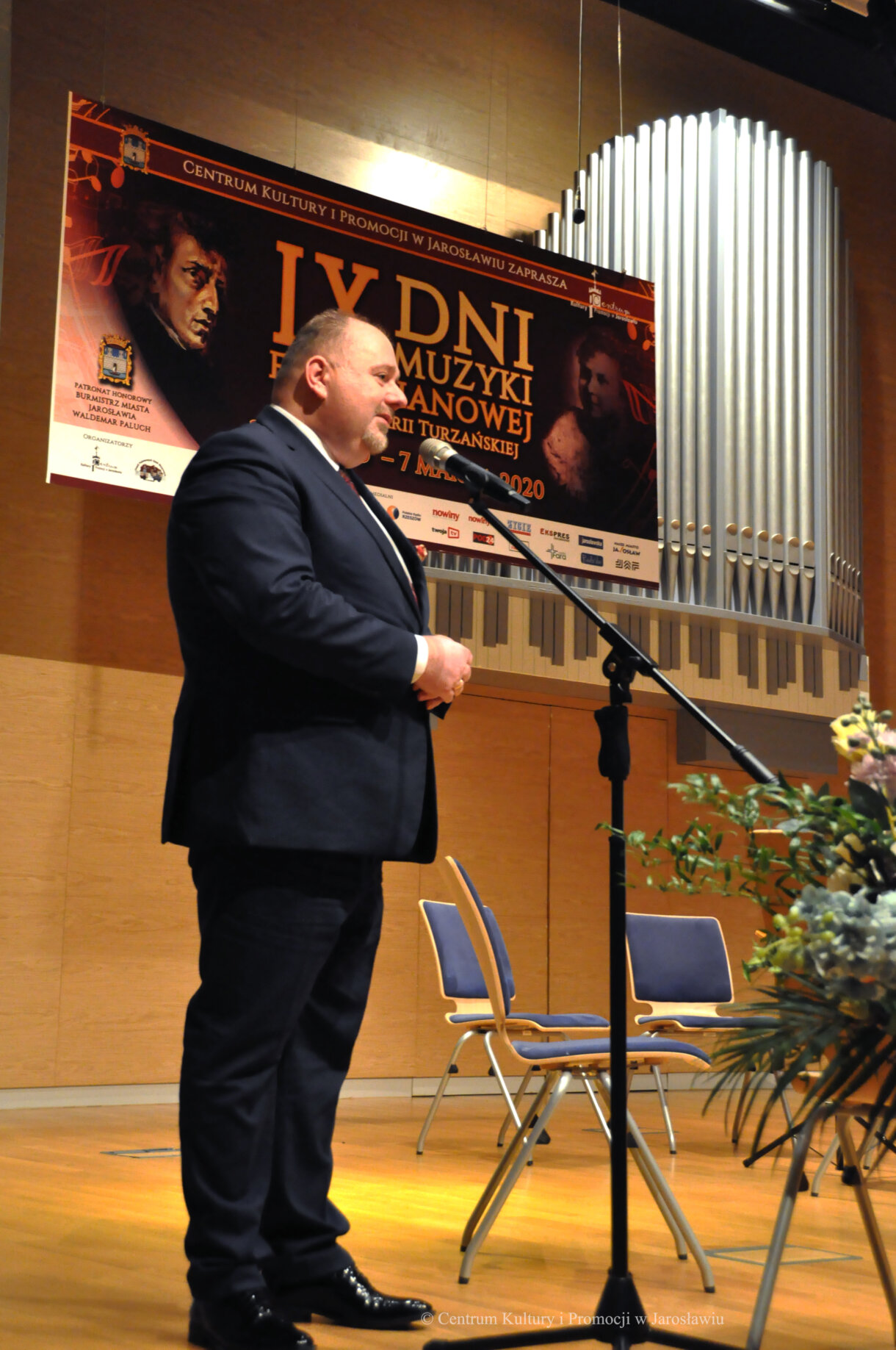 Burmistrz Miasta Jarosławia otwierający IX Dni Muzyki Fortepianowej