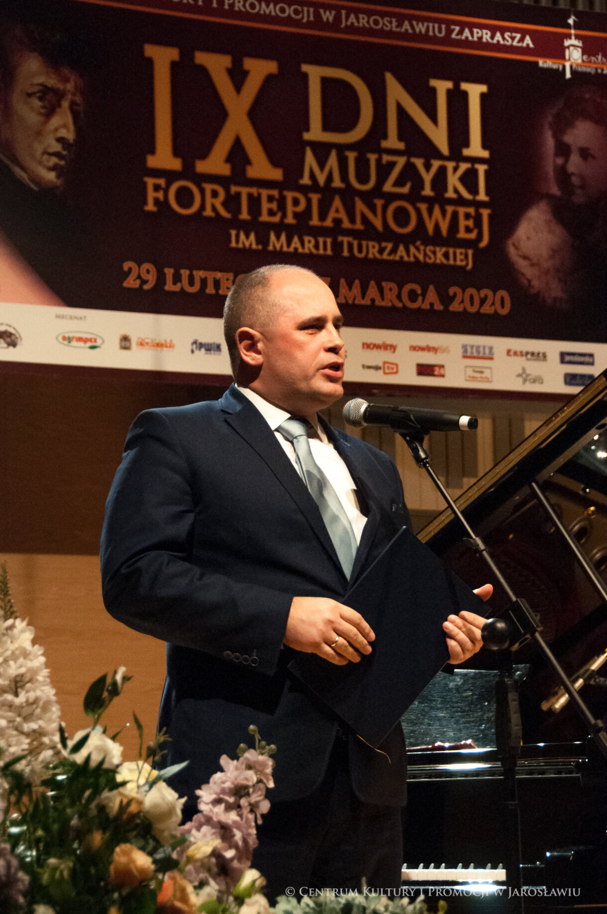 Dyrektor Centrum Kultury i Promocji w Jarosławiu Tomasz Wywrót