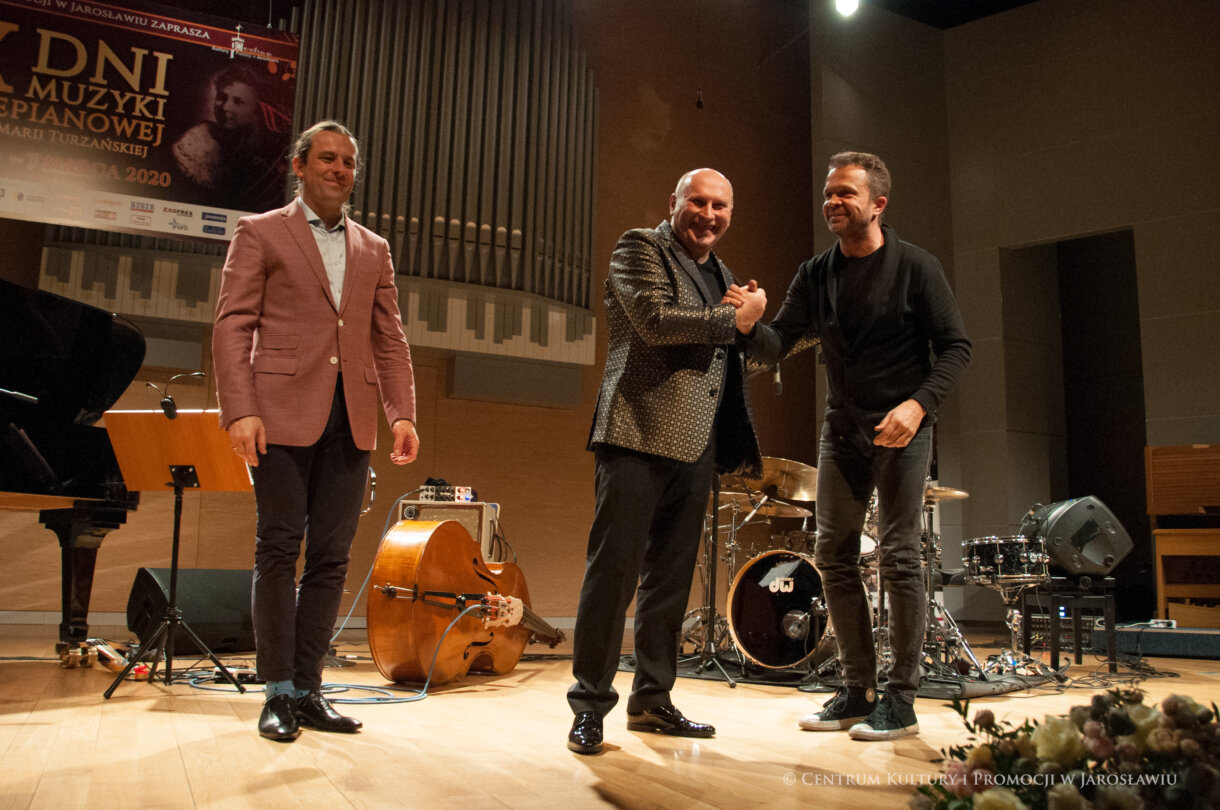 Włodek Pawlik Trio fotografia pamiątkowa