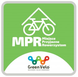 Miejsce Przyjazne Rowerzystom na Wschodnim Szlaku Rowerowym Green Velo