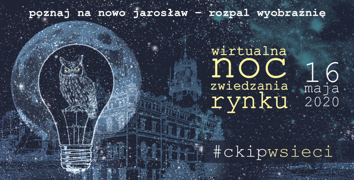 grafika promująca Noc Zwiedzania Rynku