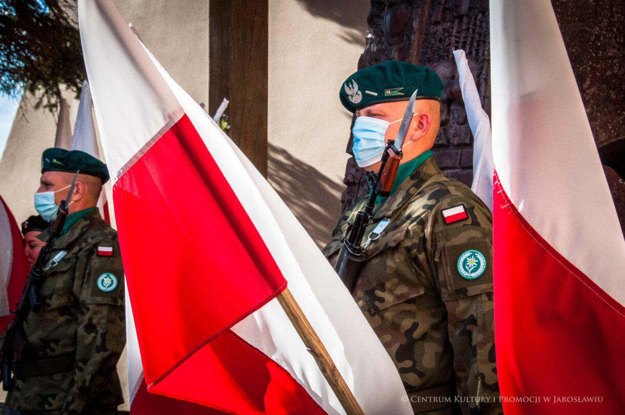 żołnierz jednostki 14 DAS