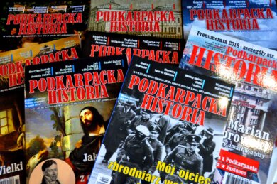 „Podkarpacka Historia” dostępna tylko w CIT-K zestaw czasopism "Podkarpacka Historia", różne okładki