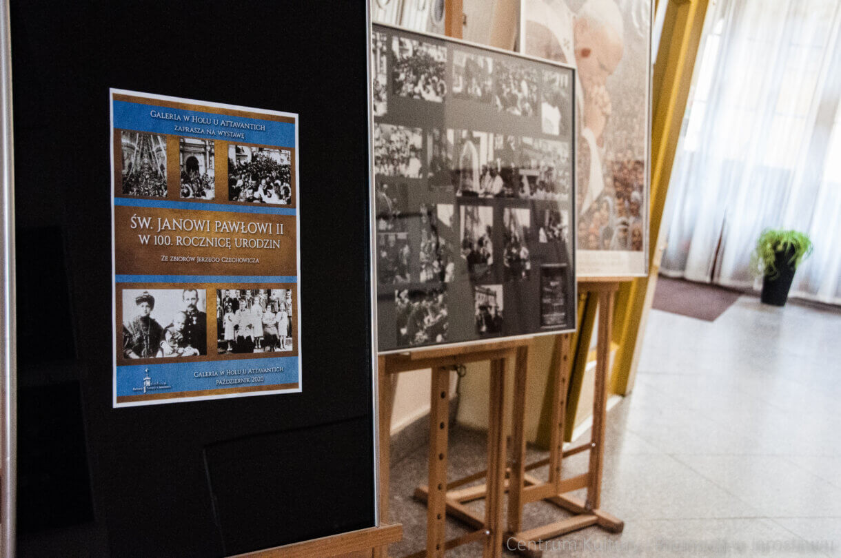 plakat promujący wystawę