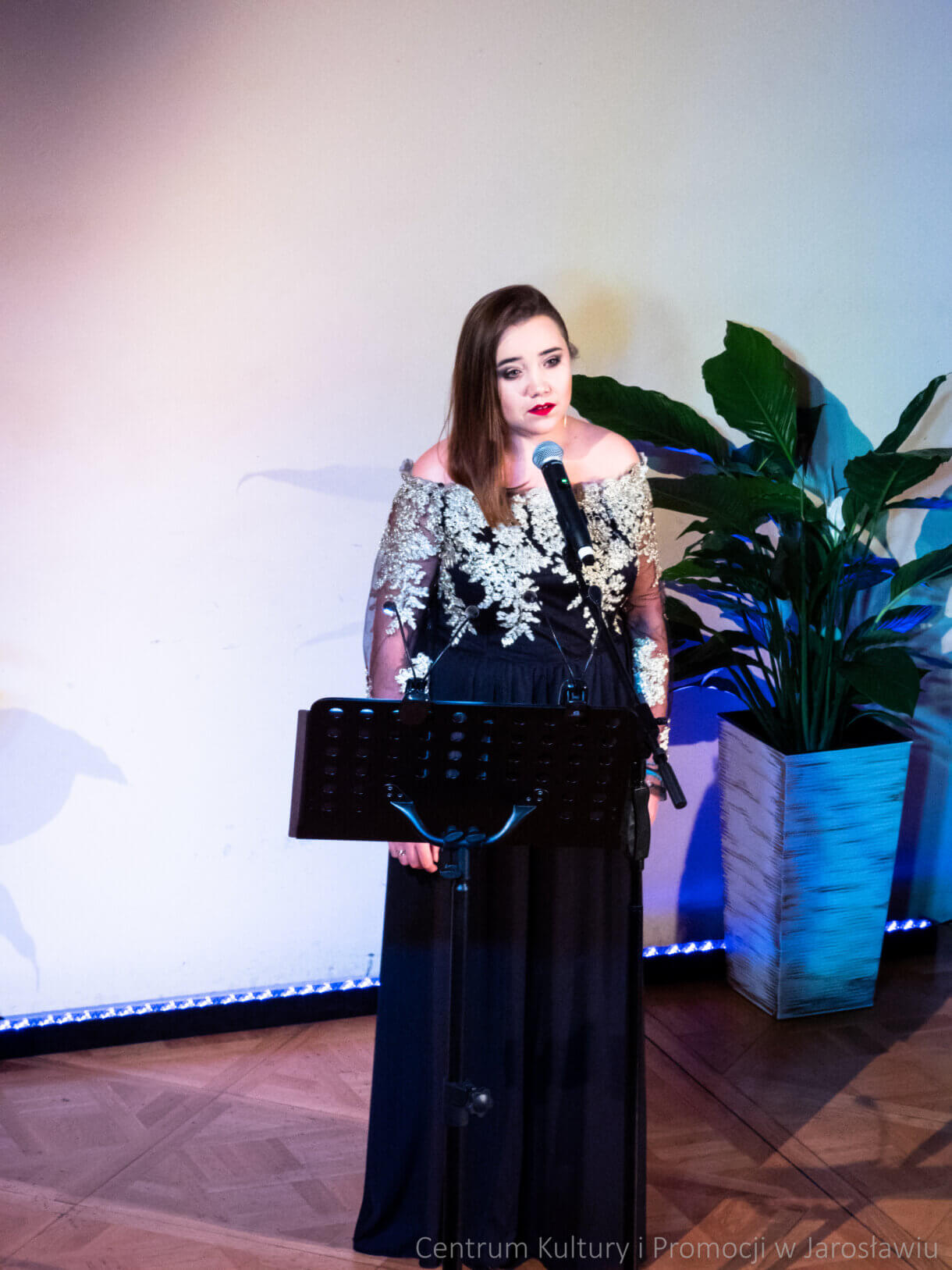 Dagmara Moskwa podczas koncertu