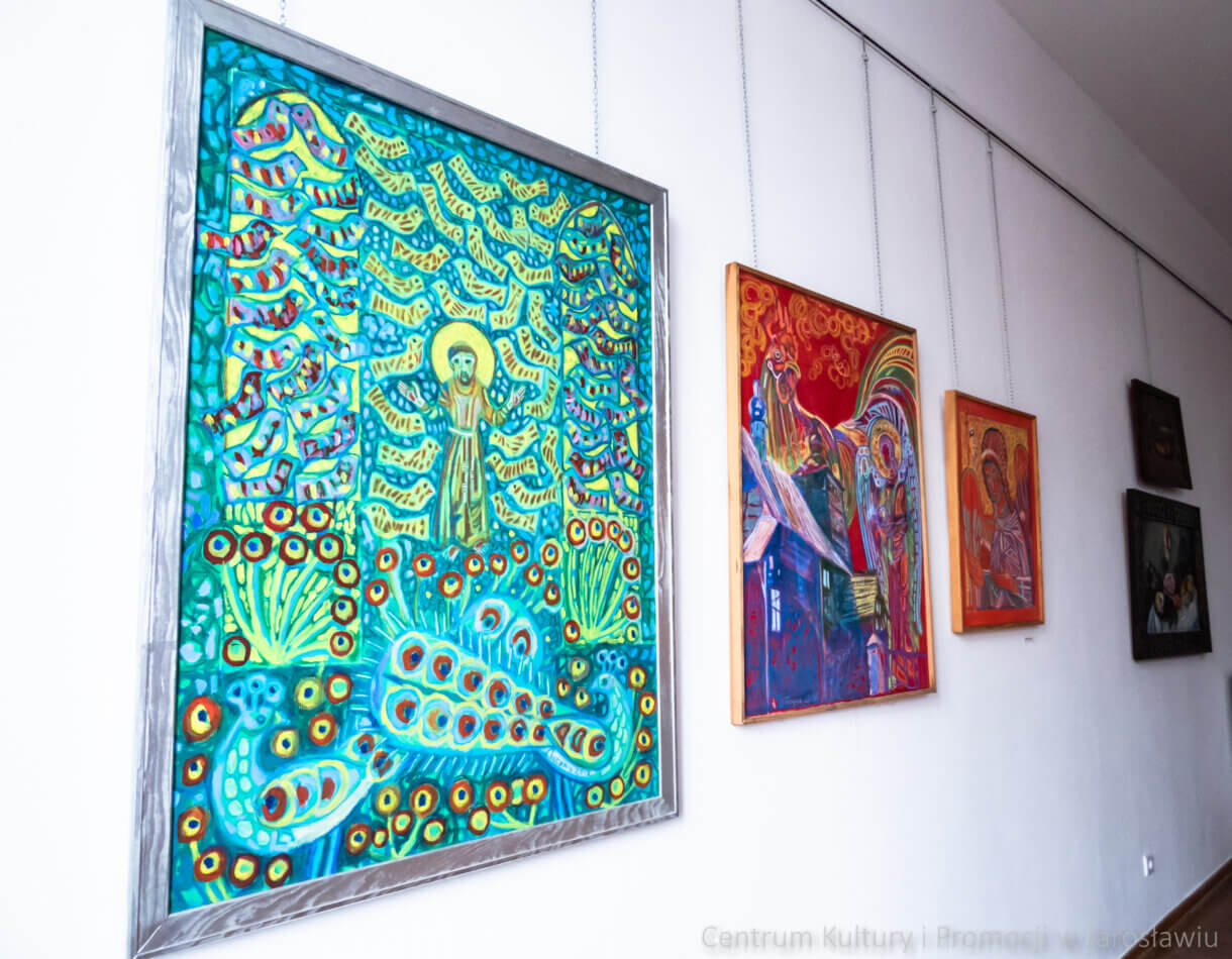 obrazy Wojciecha Trzyny