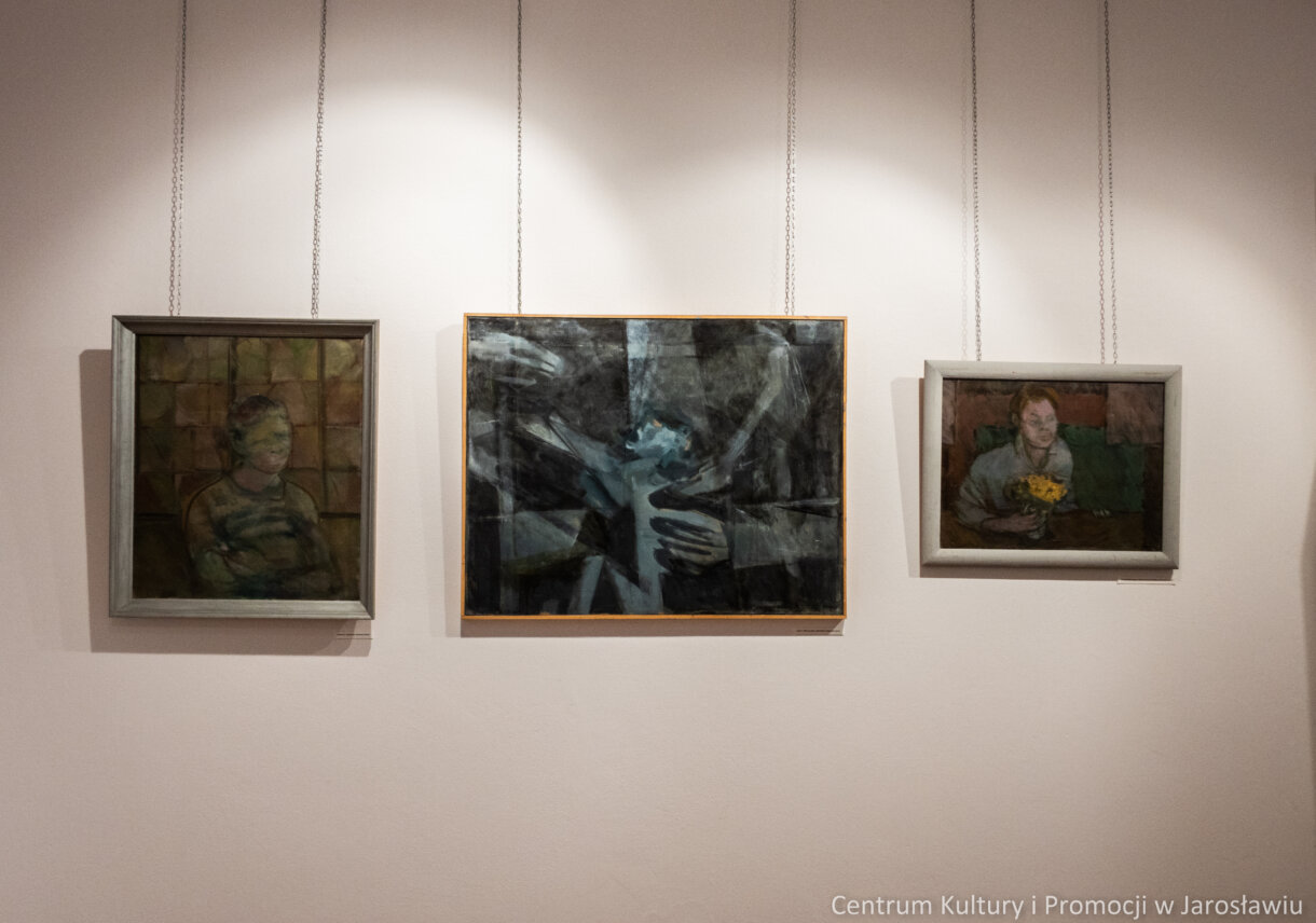 malarstwo Ireny oryl, obrazy zawieszone w Sali nr 1