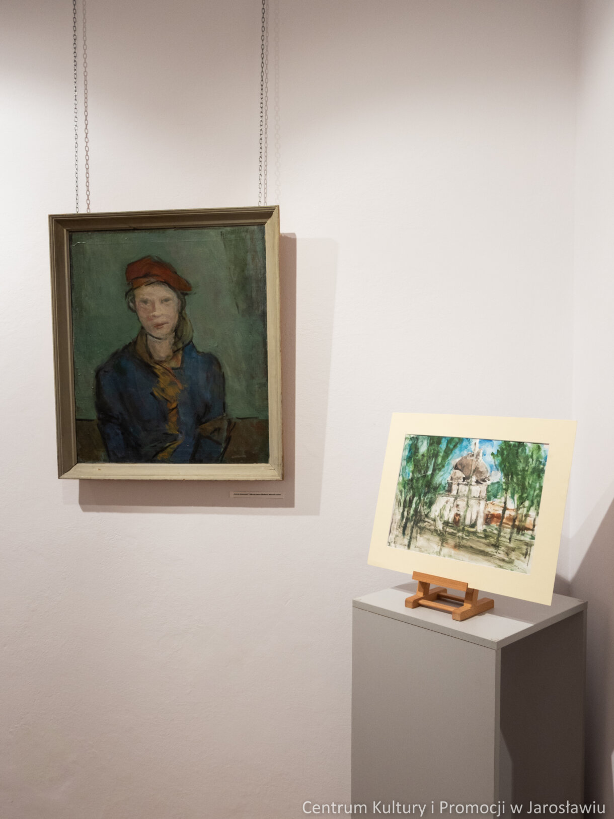 malarstwo Ireny oryl, obrazy zawieszone w Sali nr 1