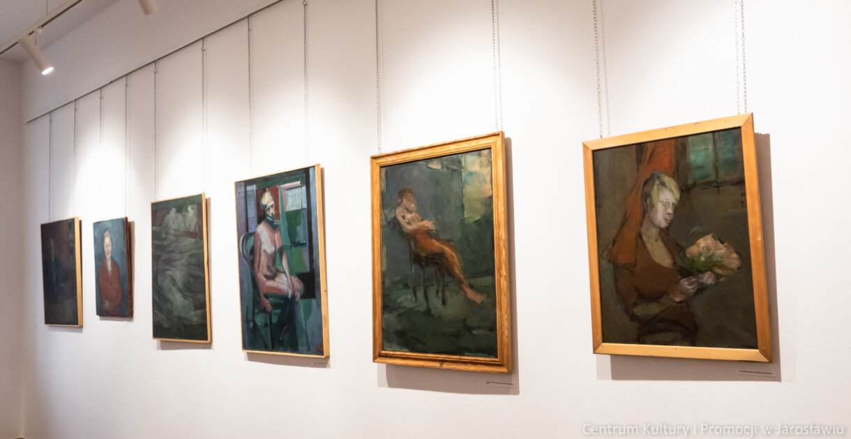 malarstwo Ireny oryl, obrazy zawieszone w Sali nr 1