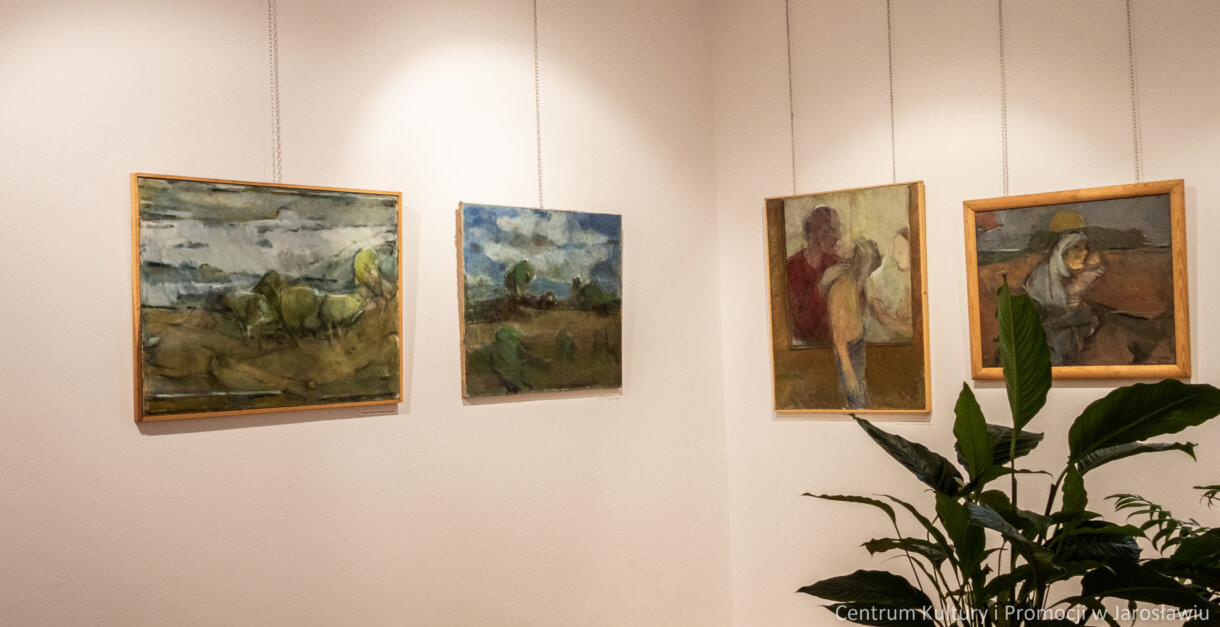 malarstwo Ireny oryl, obrazy zawieszone w Sali nr 1