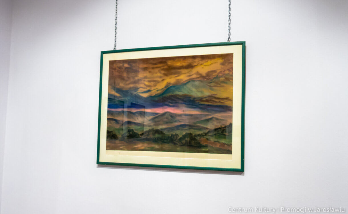 obraz namalowany pastelami