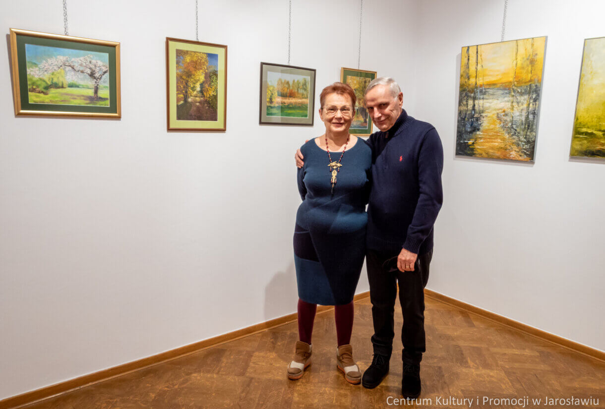 Katarzyna Kulińska z mężem