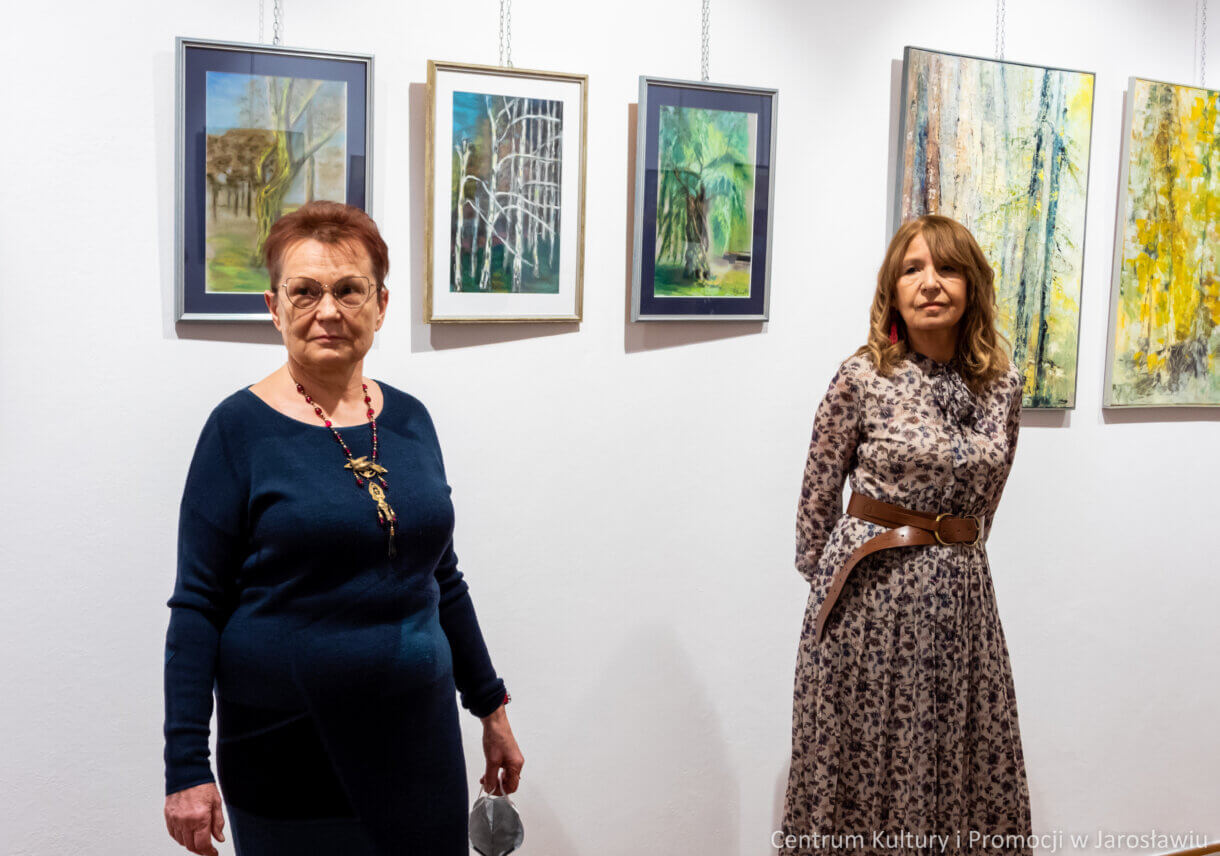 Artystki Ludwika Koczut i Katarzyna Kulińska