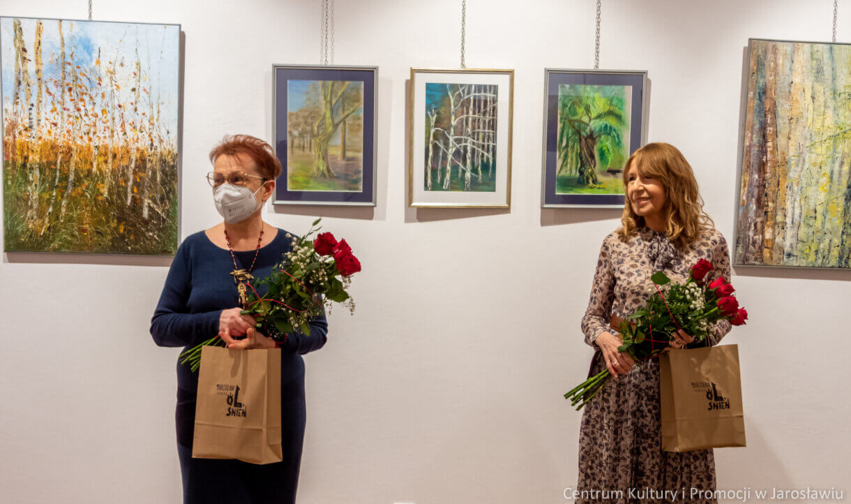 Artystki Ludwika Koczut i Katarzyna Kulińska