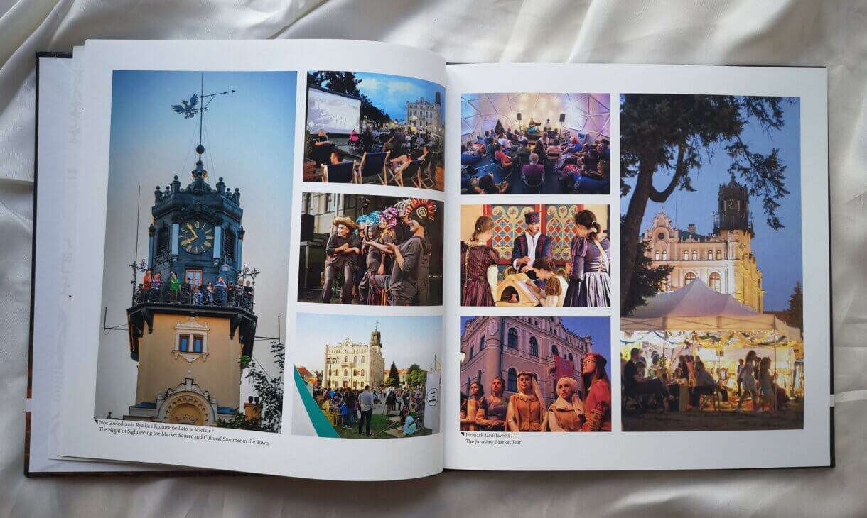 kolaż ze zdjęć z imprez w Jarosławiu