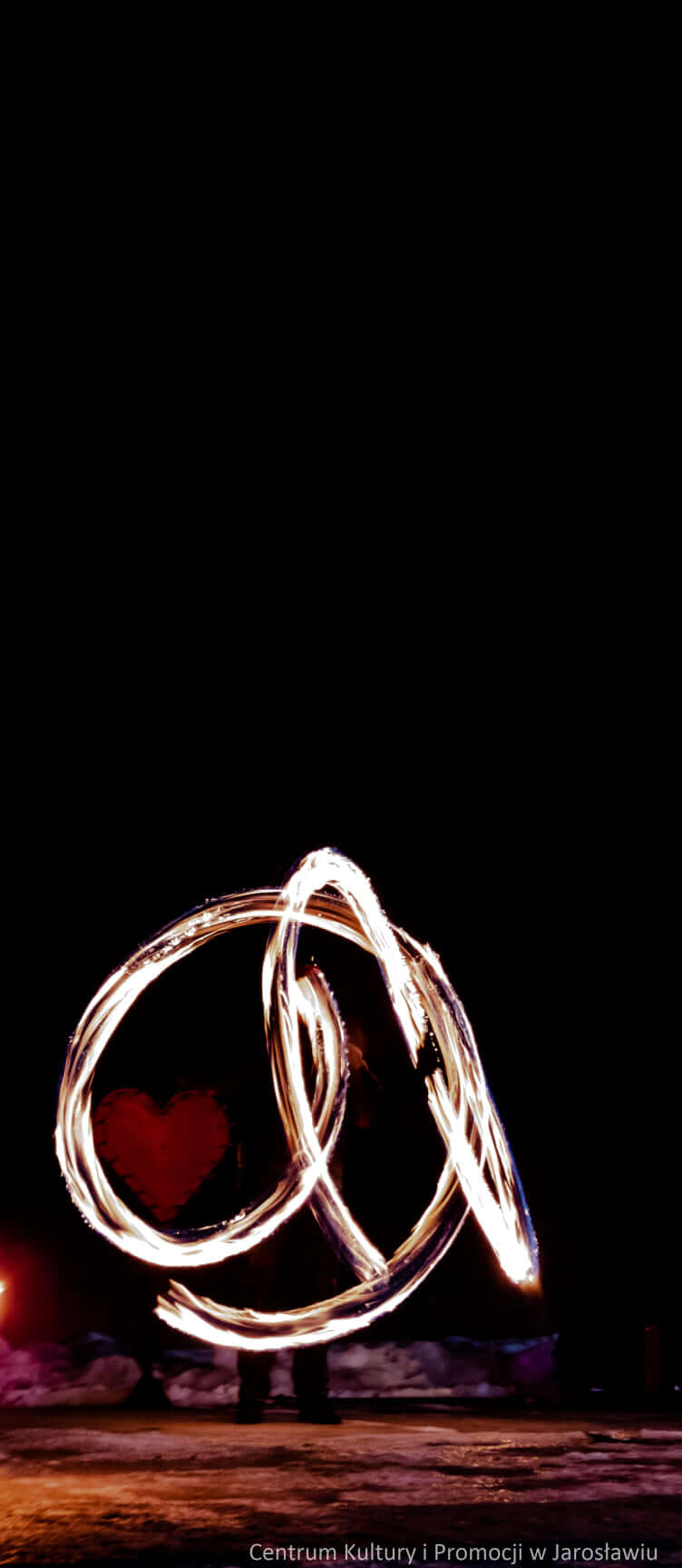 Pokaz ognia w wykonaniu Rycerza Rainera