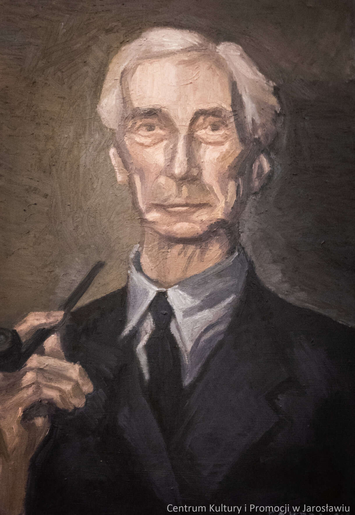 Malarstwo. portret starszego mężczyzny