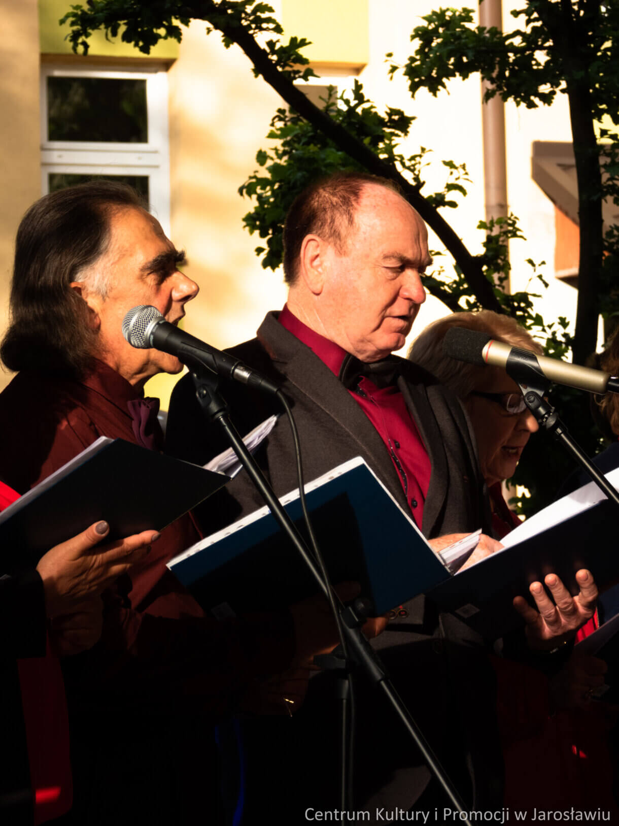 członkowie zespołu piosenki estradowej Sway podczas koncertu