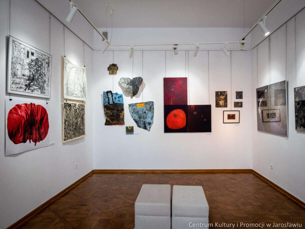 Sala wystawowa z ekspozycja wystawy Art&Science