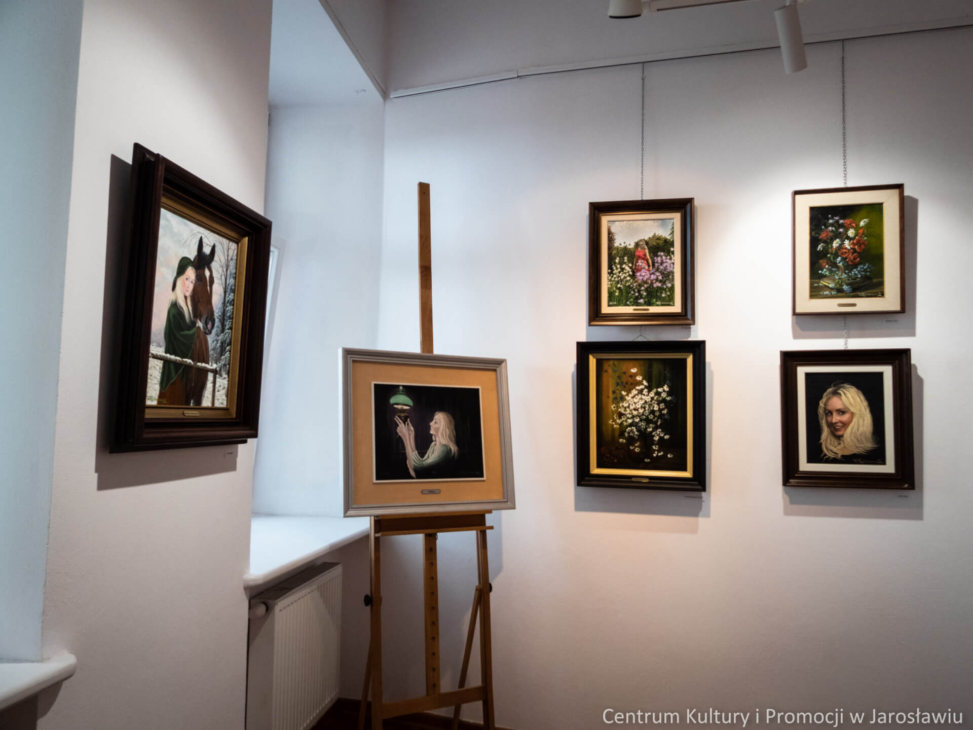 obrazy - olej na płótnie, kwiaty, portrety