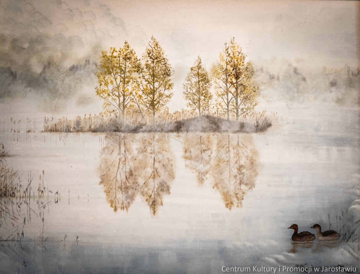 obraz - olej na płótnie - krajobraz