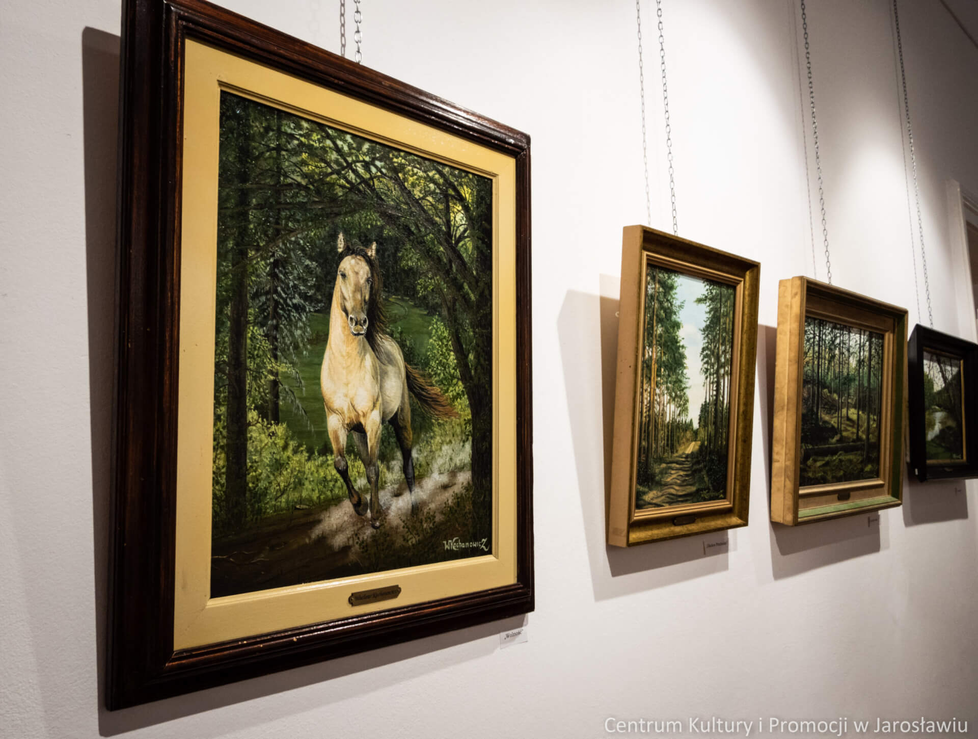 obrazy - olej na płótnie, konie scenki rodzajowe, krajobraz