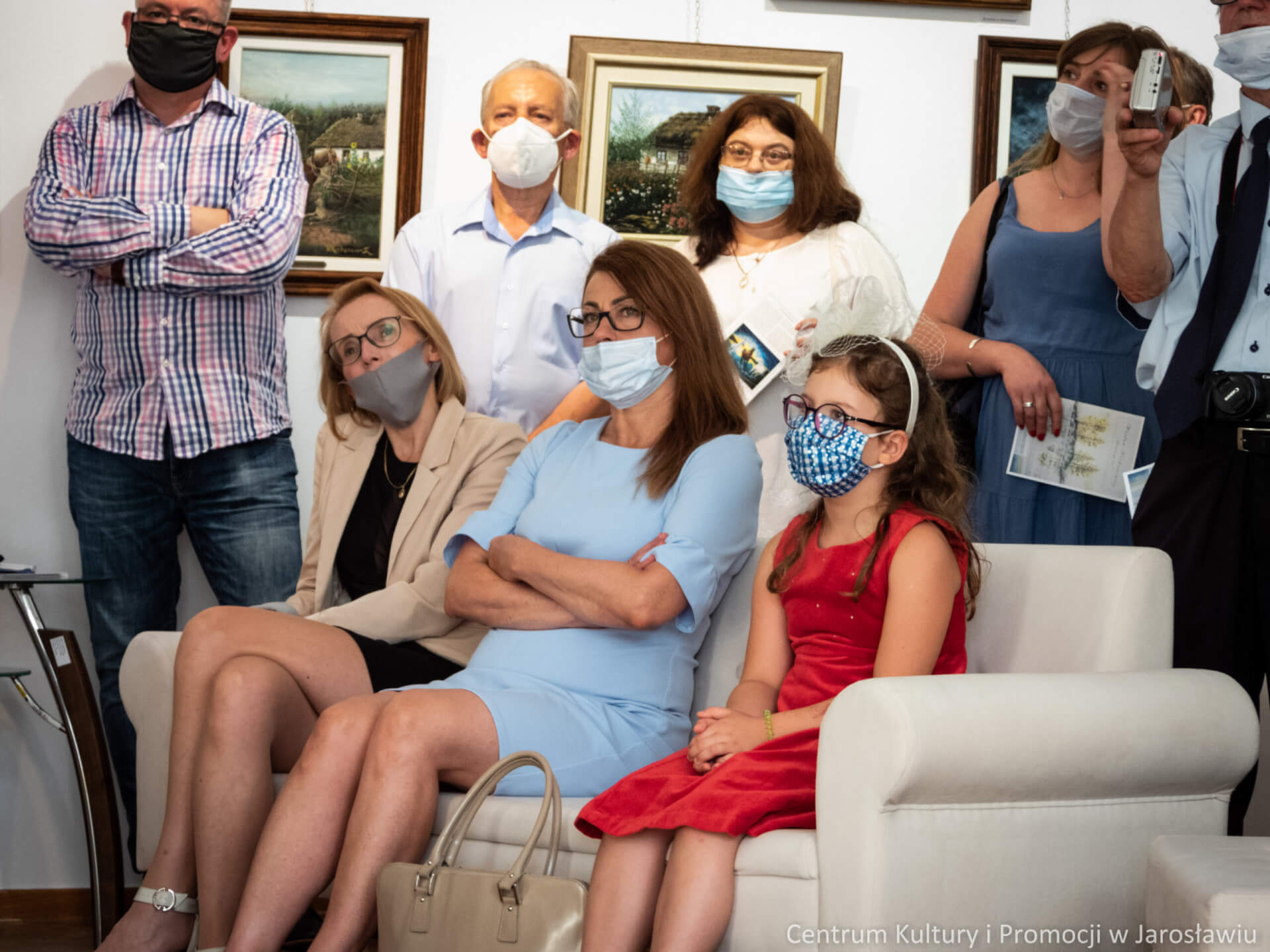 uczestnicy wernisażu