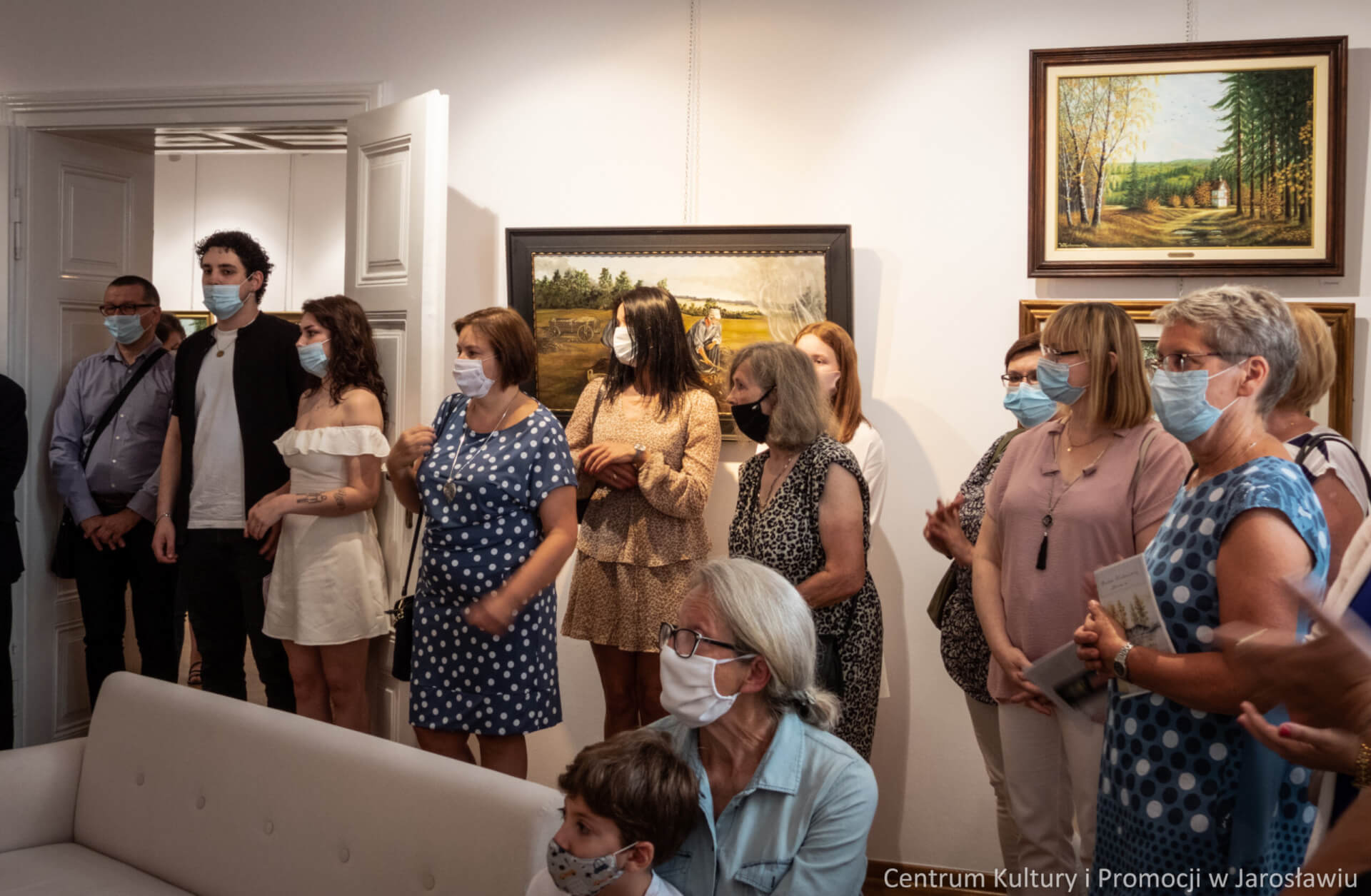 uczestnicy wernisażu