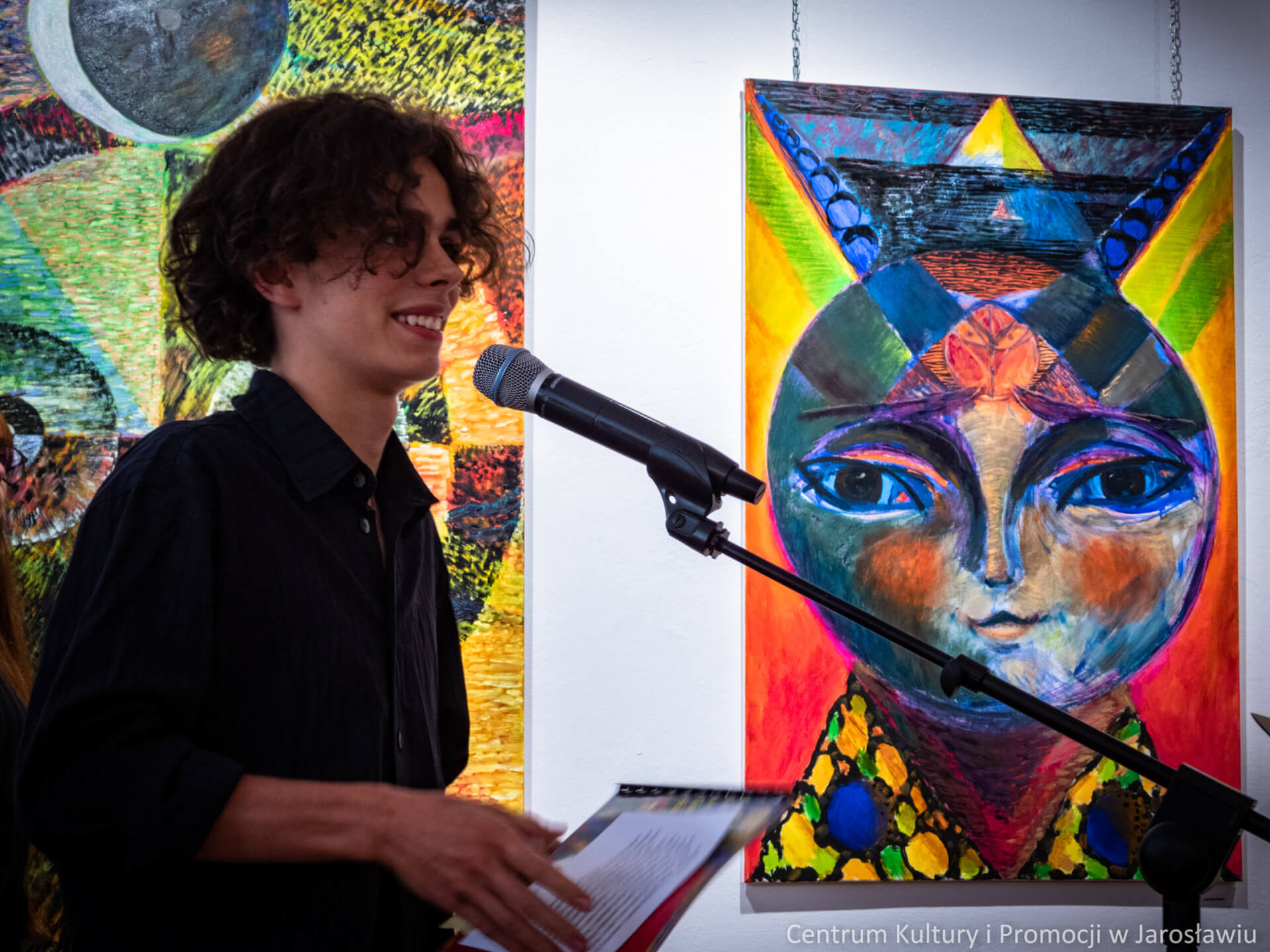 uczestnik wernisażu, Michał Bosak