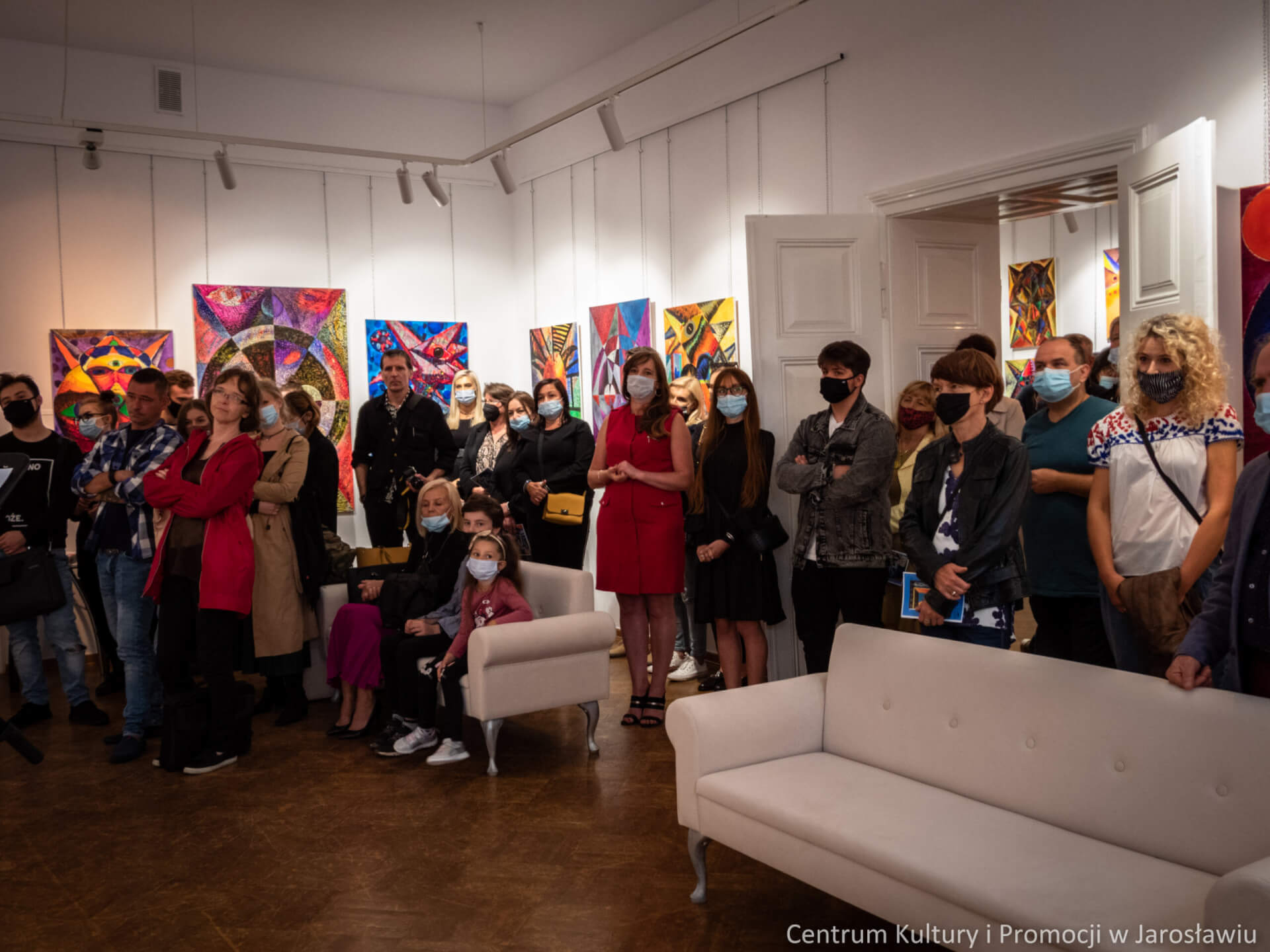 uczestnicy wernisażu