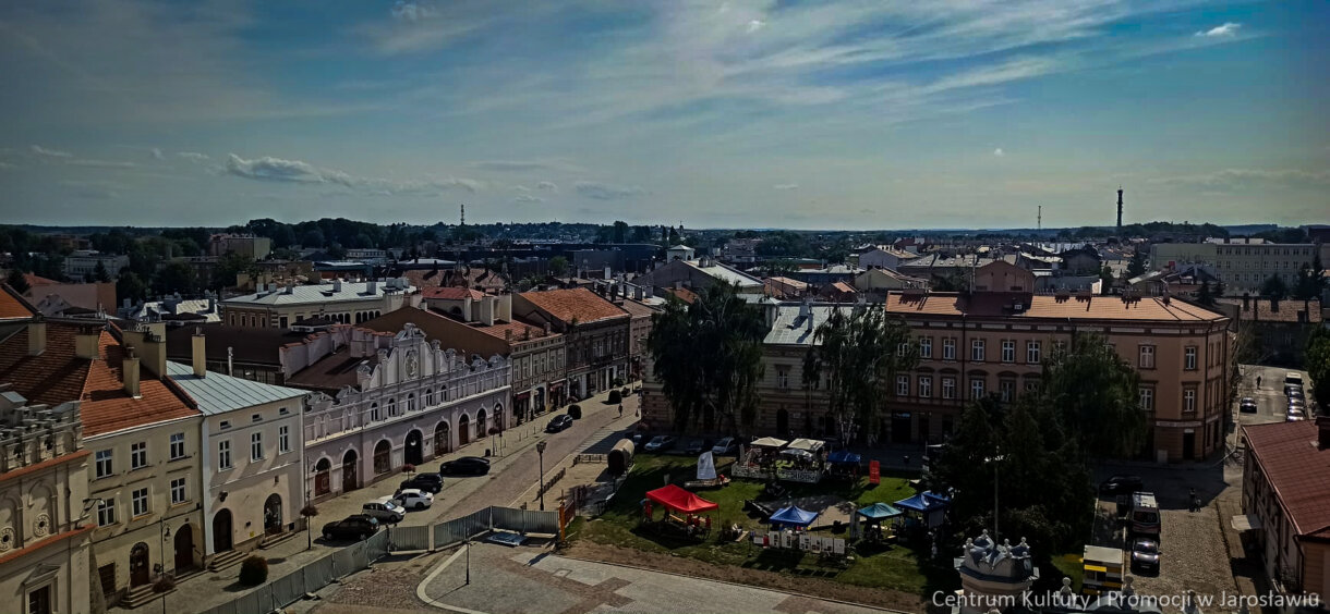 widok z wiezy ratusza