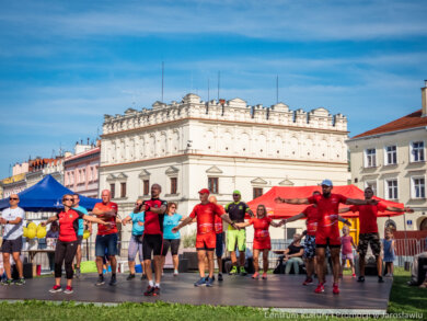 Piknik Turystyczny na 5! uczestnicy pikniku turystycznego