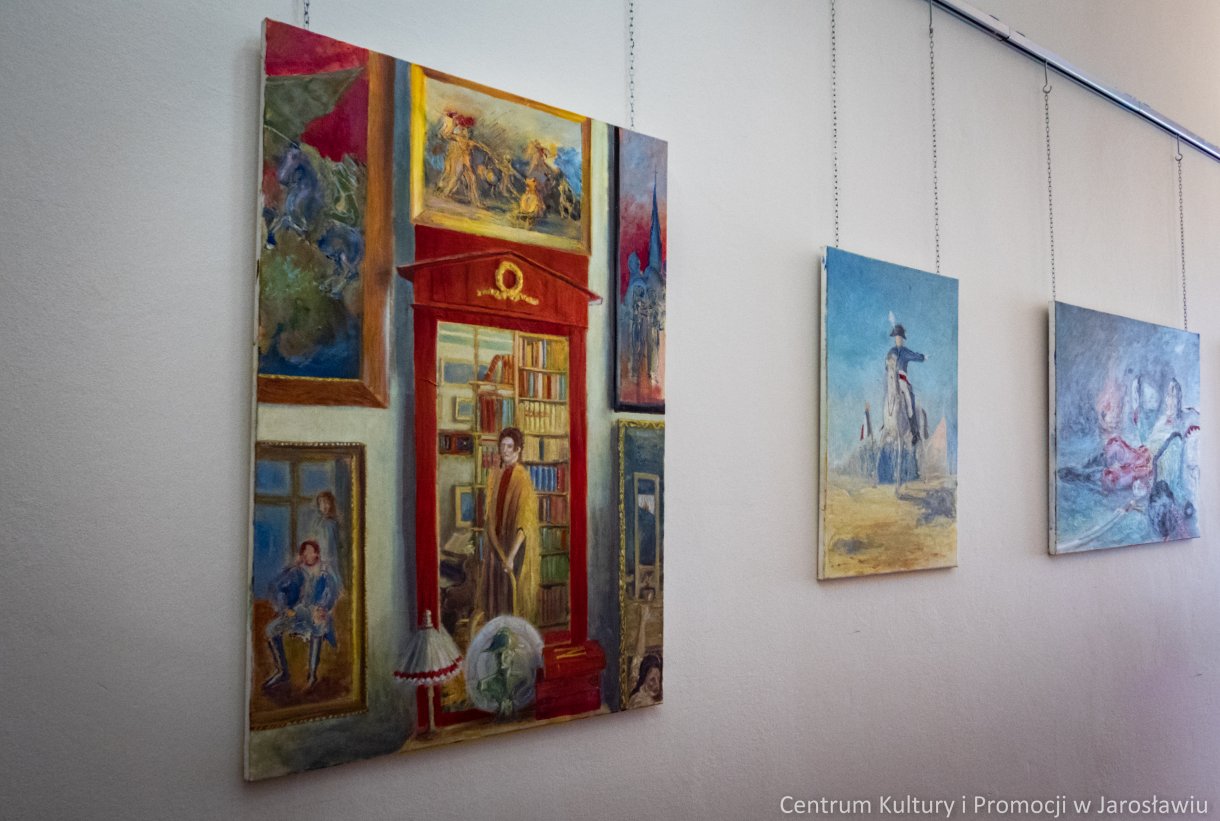 obrazy, olej/tempera na płótnie