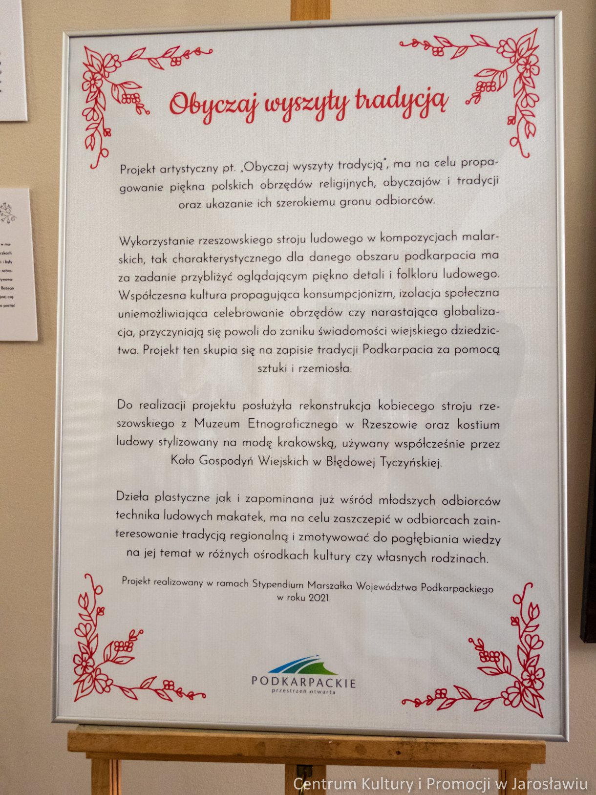 Informacje o wystawie