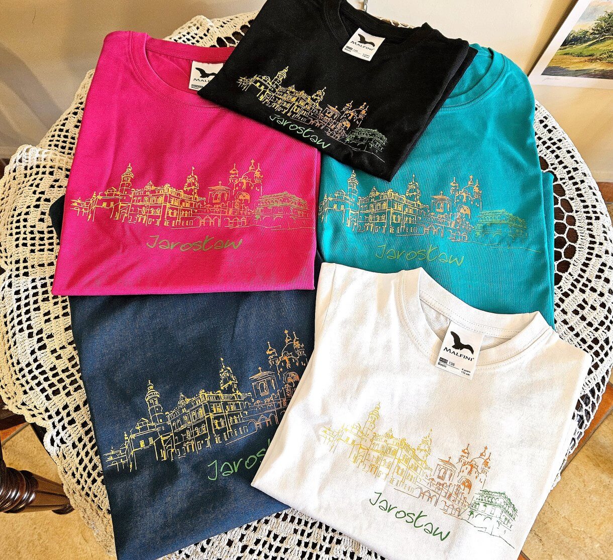 pamiątkowe koszulki