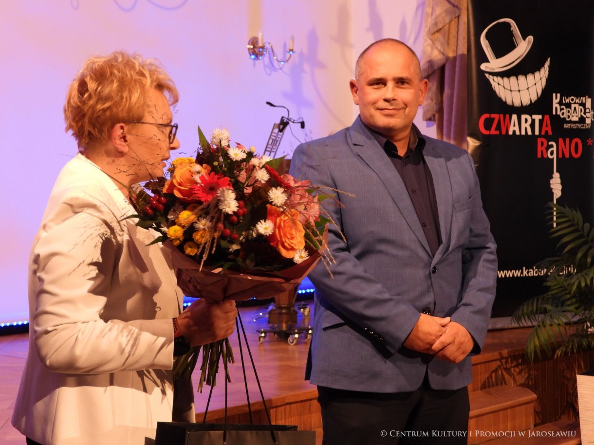 Elżbieta Rusinko i Tomasz Wywrót