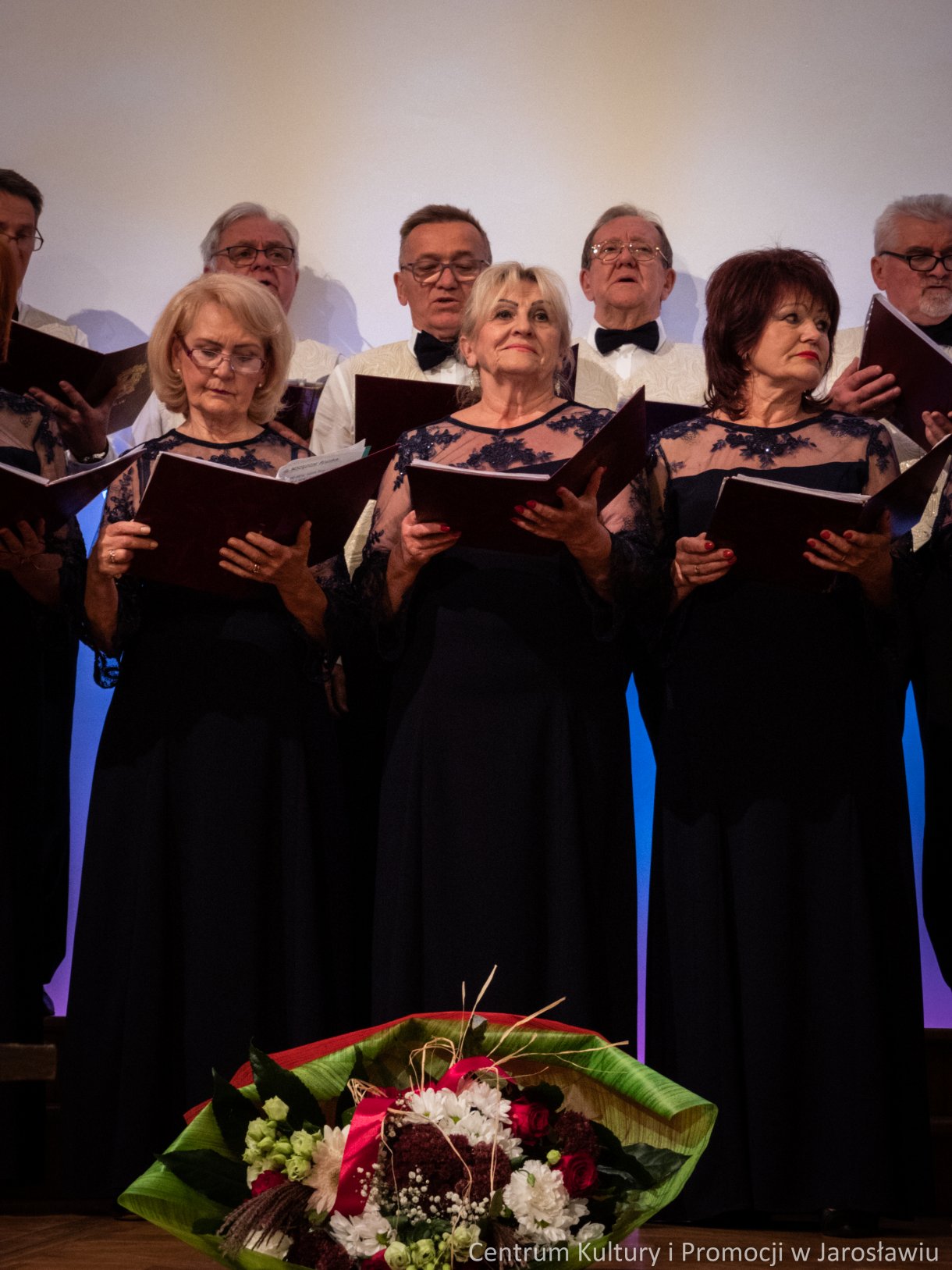 chór Jarosław podczas koncertu