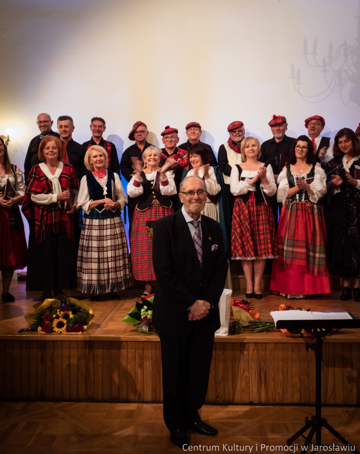 chór Jarosław podczas koncertu